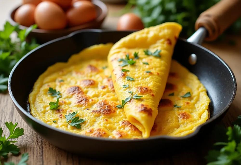 fluffy omelette