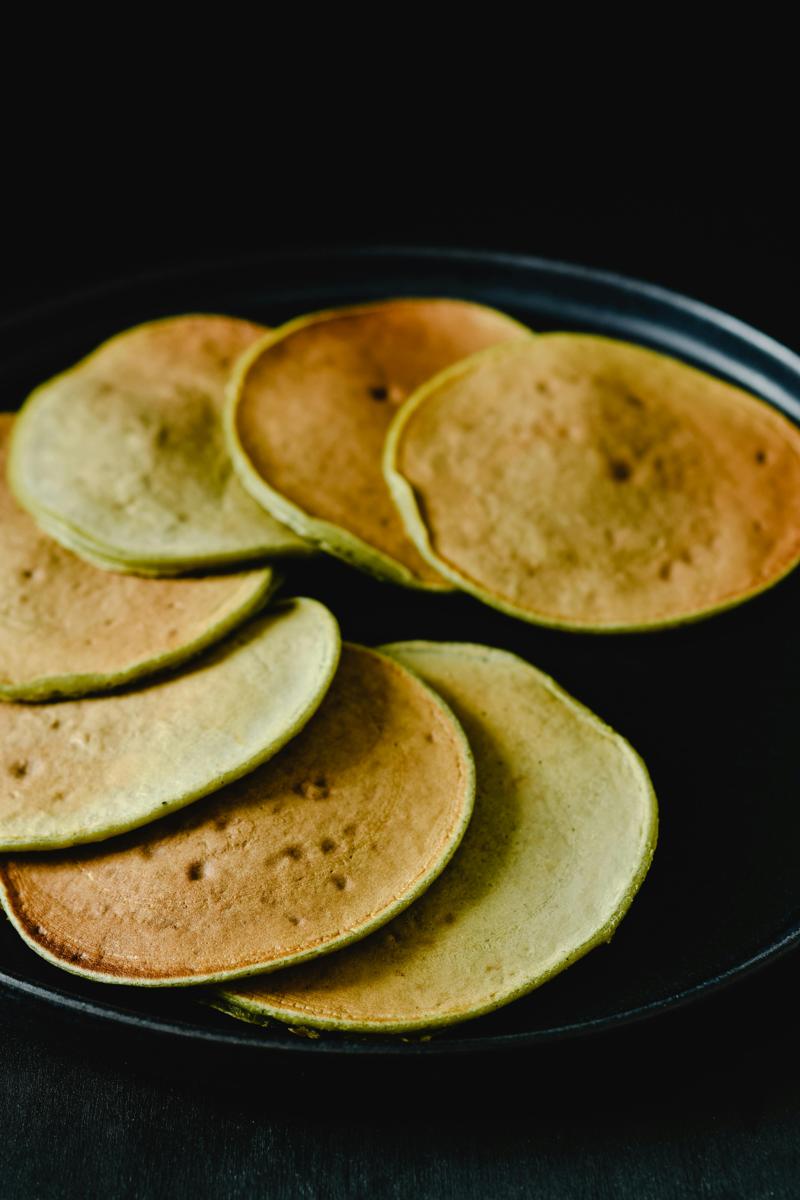 golden pancakes