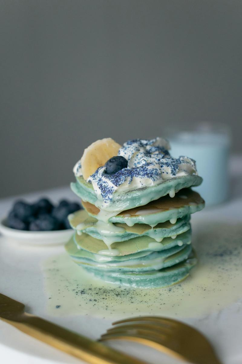 golden pancakes